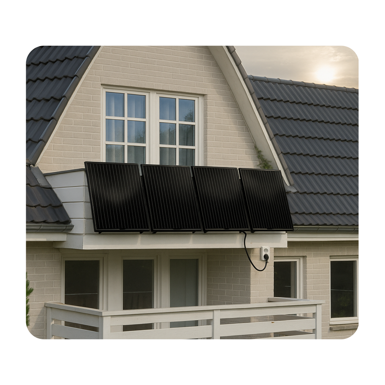 kit solaire autoconsommation - plug and play 2x230W