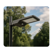 Lampadaire solaire BEAMER 13 - 13W, 850lm, IP65, capteur de mouvement, autonomie 4 nuits - Wattnlight