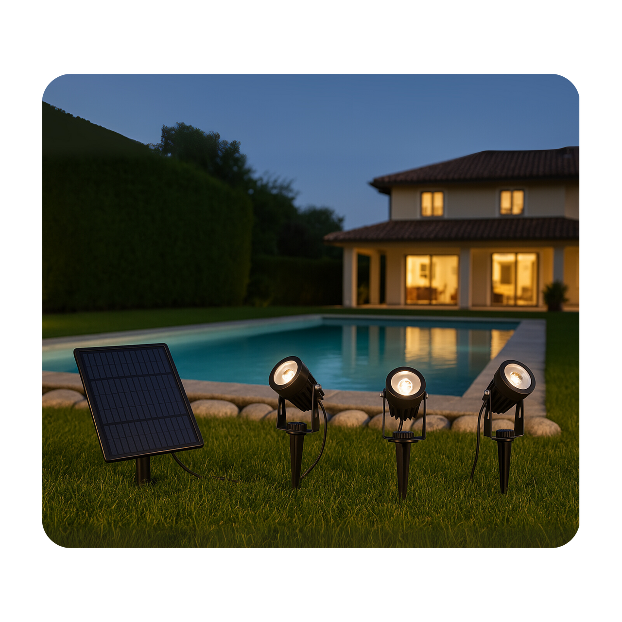 KIT 3 piquets solaires - PICO - Wattnlight