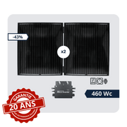 Kit solaire autoconsommation 460W Plug & Play - 2x230W | Wattnlight - Wattnlight
