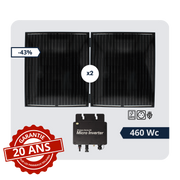 Kit solaire autoconsommation 460W Plug & Play - 2x230W | Wattnlight - Wattnlight