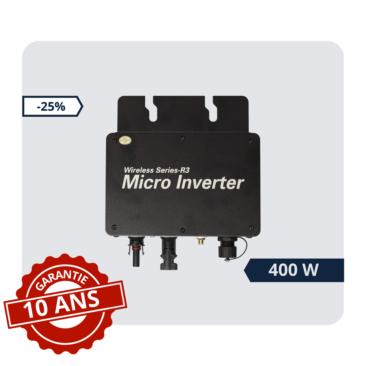 Micro-Onduleur 400Wc | Panneaux solaires - Wattnlight