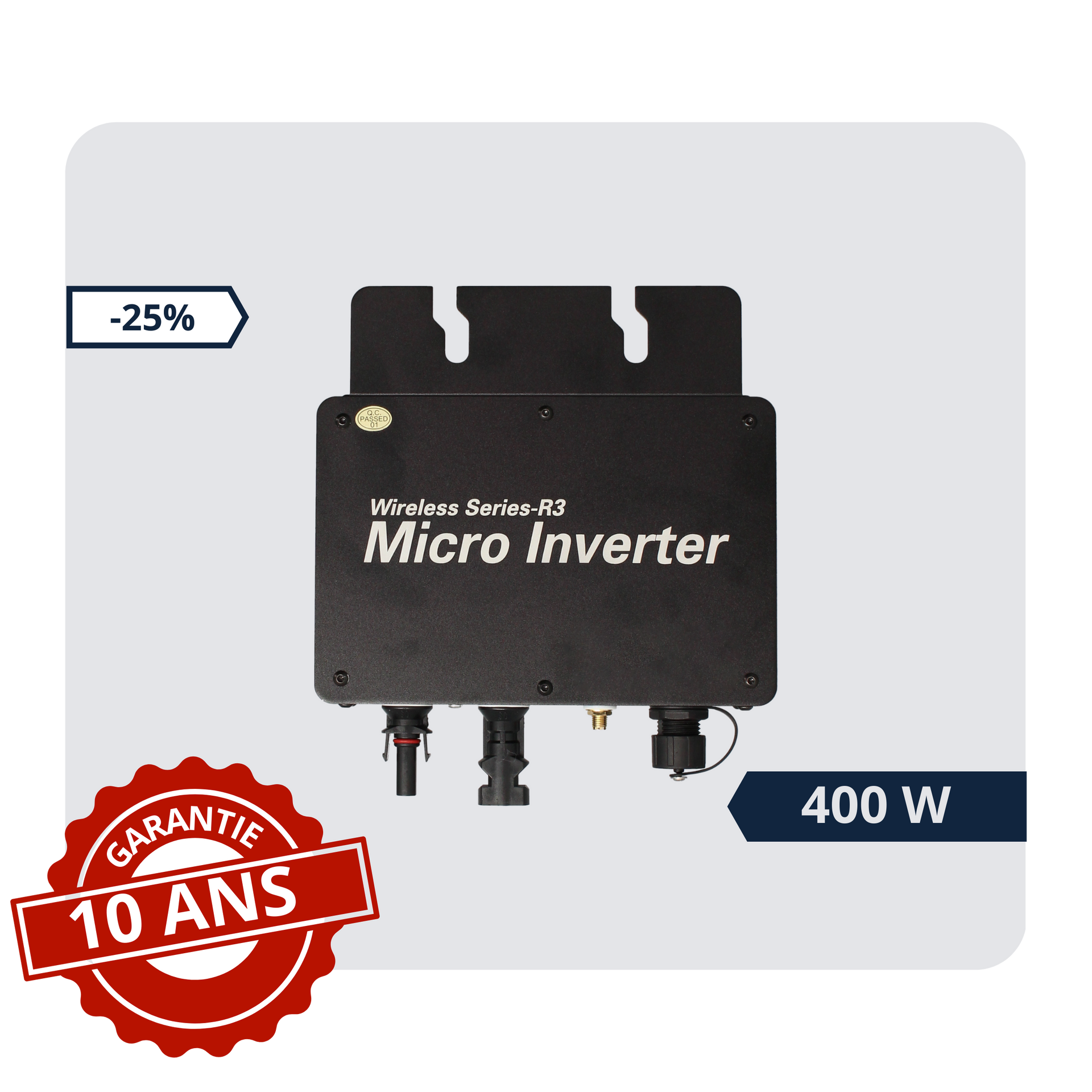 Micro-Onduleur 400Wc | Panneaux solaires - Wattnlight